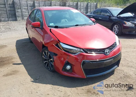 2016 Toyota Corolla S from USA, damaged, VIN 5YFBURHE3GP439095